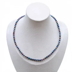 Perlový NÁHRDELNÍK - BLACK BUBBLE