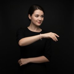 Perlový NÁRAMEK - BUBBLE PURE VIOLET