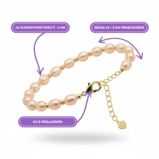 Náramek - ROSE GOLD BUBBLE