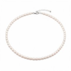 Perlový NÁHRDELNÍK - WHITE BUBBLE CHOKER