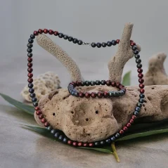 Perlový set - BORDO