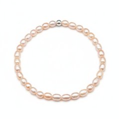 Perlový NÁRAMEK - BUBBLE PURE ROSE