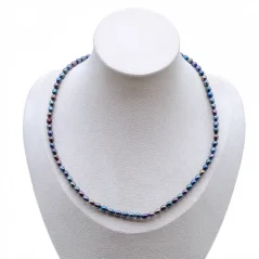 Perlový NÁHRDELNÍK - BLACK BUBBLE