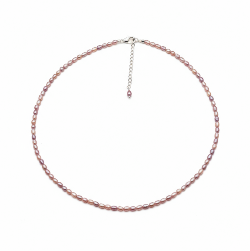 Perlový NÁHRDELNÍK - VIOLET SIMPLY