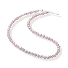 Perlový NÁHRDELNÍK - VIOLET BUBBLE MIST