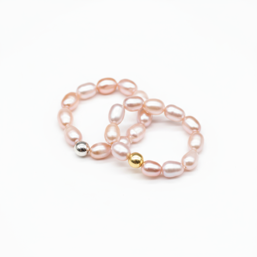 Perlový PRSTEN BUBBLE VIOLET