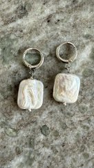 Perlové NÁUŠNICE - BAROC