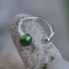 Stříbrný prsten s perlou - GREEN