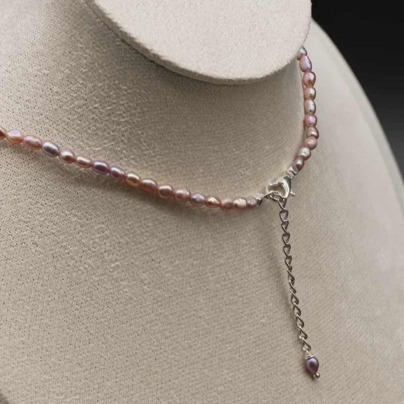 Perlový NÁHRDELNÍK - VIOLET SIMPLY