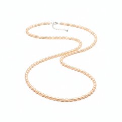 Perlový NÁHRDELNÍK - ROSE BUBBLE