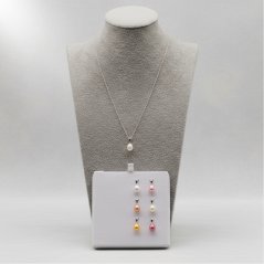 Stříbrný ŘETÍZEK s perlou - EVERY DAY