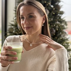 Perlové NÁUŠNICE - WHITE GOLD WATERDROP