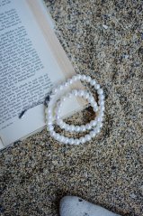 Perlový NÁHRDELNÍK - WHITE DEWI