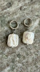 Perlové NÁUŠNICE - BAROC