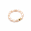 Perlový PRSTEN BUBBLE ROSE - Barva zapínání: Stříbrná, Velikost: 56